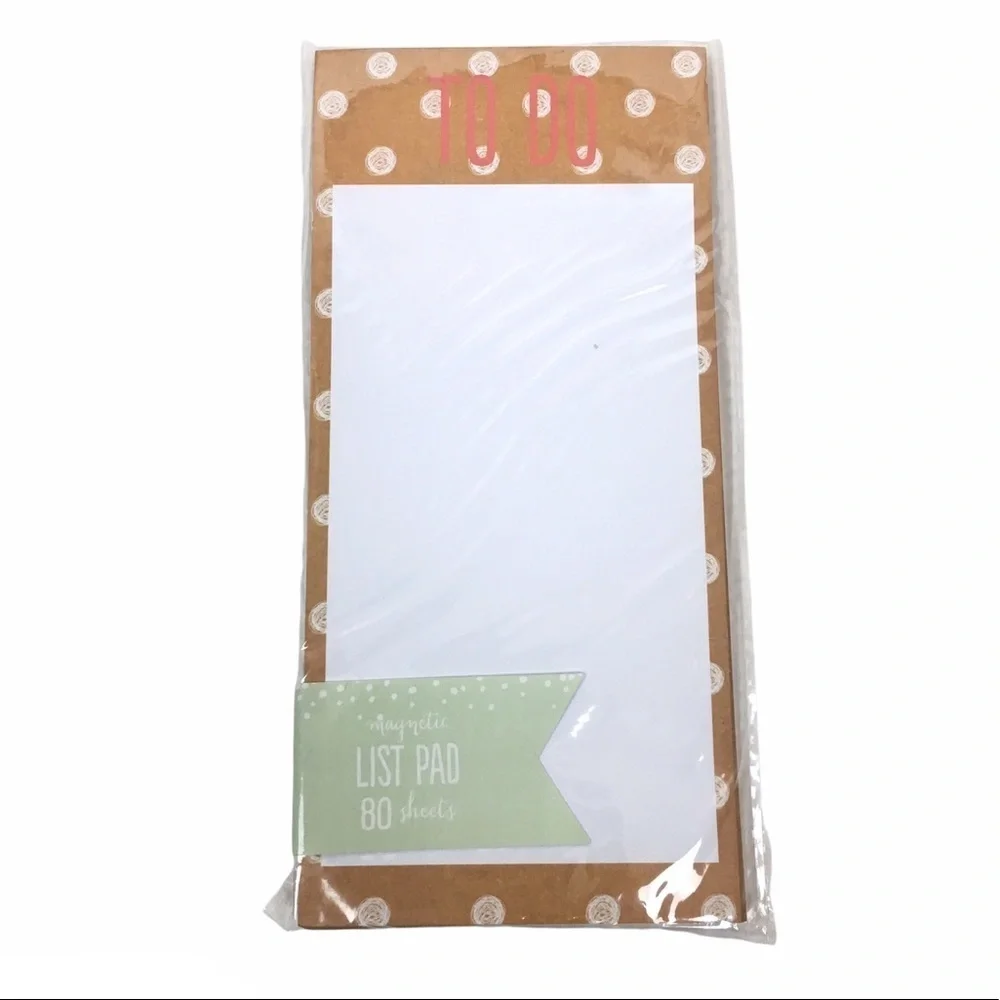 Christmas Plaid Dots Stationery Set Notepad Sticky Notes Page Flags Washi Tape